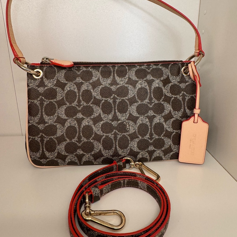 Coach Charlie Crossbody in Signature Printed Canvas